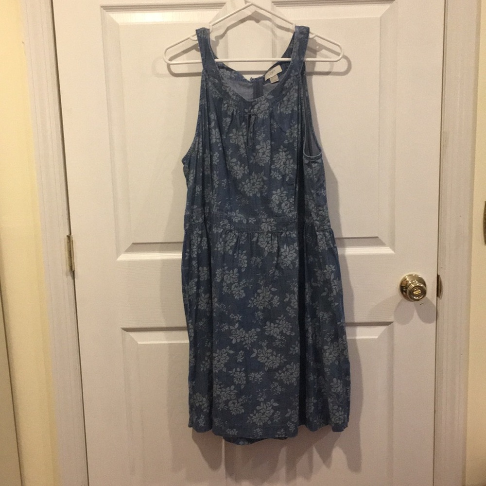 Plus Size Denim Dress